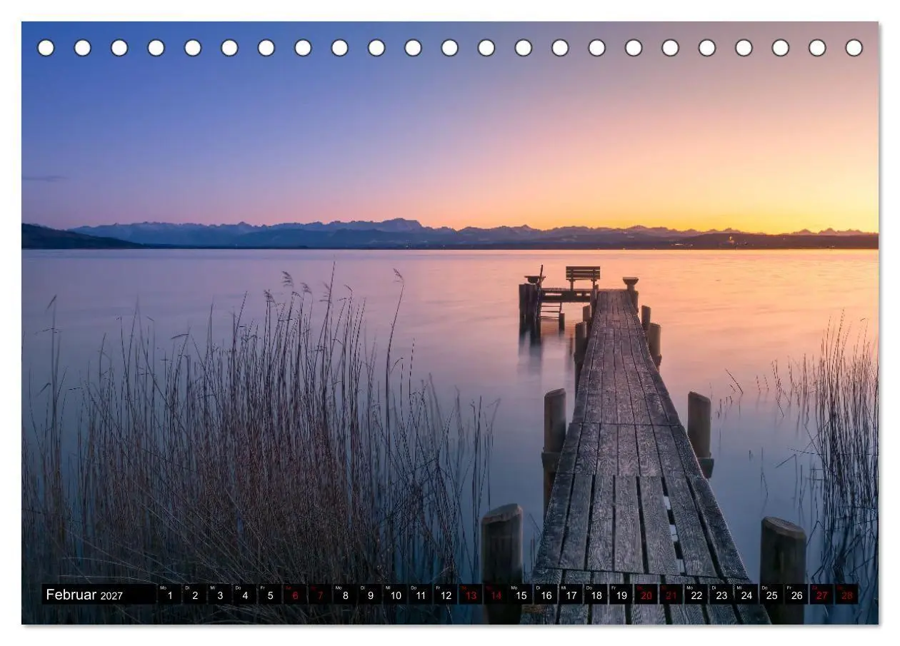 Bild: 9783569477445 | Lichtbilder vom Ammersee (Tischkalender 2027 DIN A5 quer), CALVENDO...