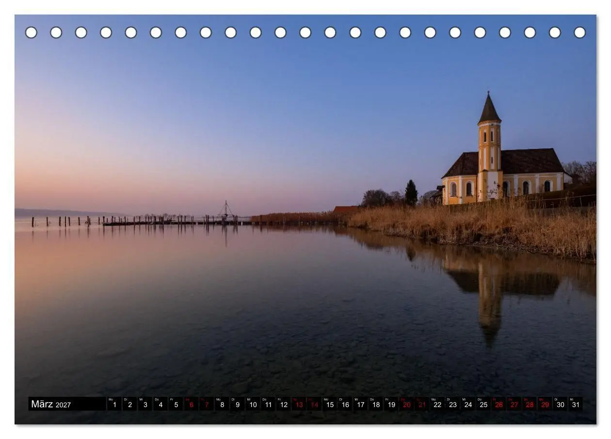 Bild: 9783569477445 | Lichtbilder vom Ammersee (Tischkalender 2027 DIN A5 quer), CALVENDO...