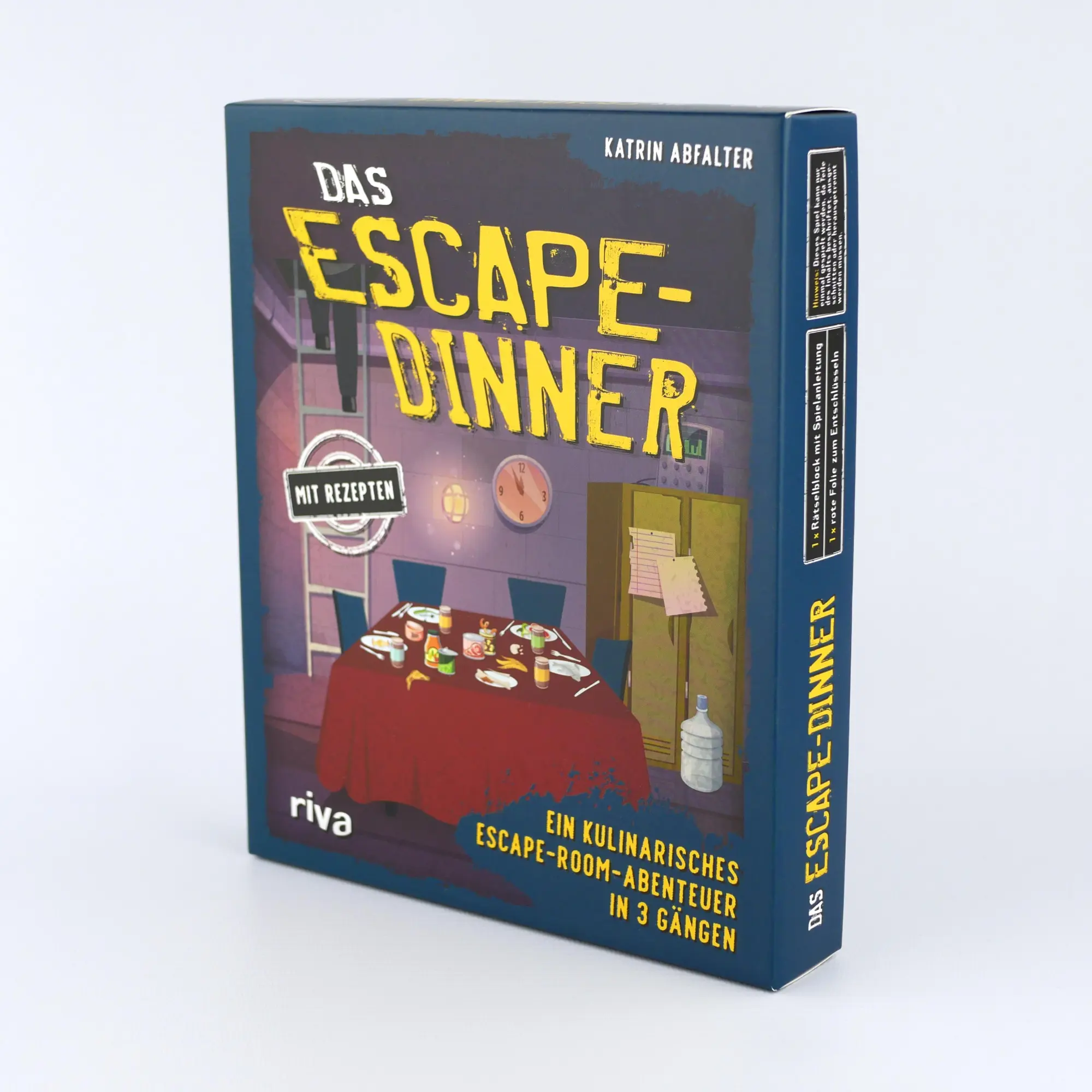 Bild: 9783742317445 | Das Escape-Dinner - Ein kulinarisches Escape-Room-Abenteuer in 3...