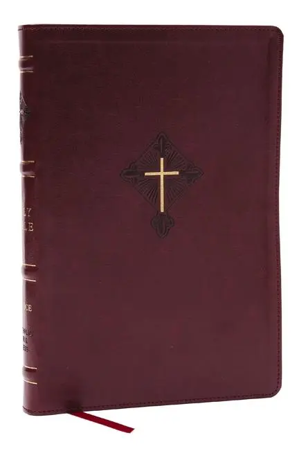 Cover: 9781400337545 | Rsv2ce, Thinline Large Print Catholic Bible, Crimson Leathersoft,...