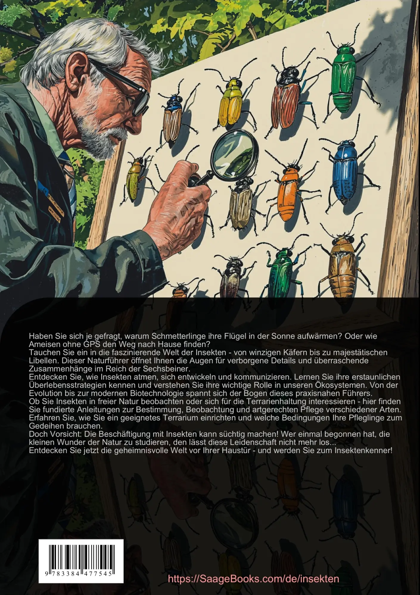 Rückseite: 9783384477545 | Insekten bestimmen: Die Welt der Insekten im Wald und Terrarium | Buch