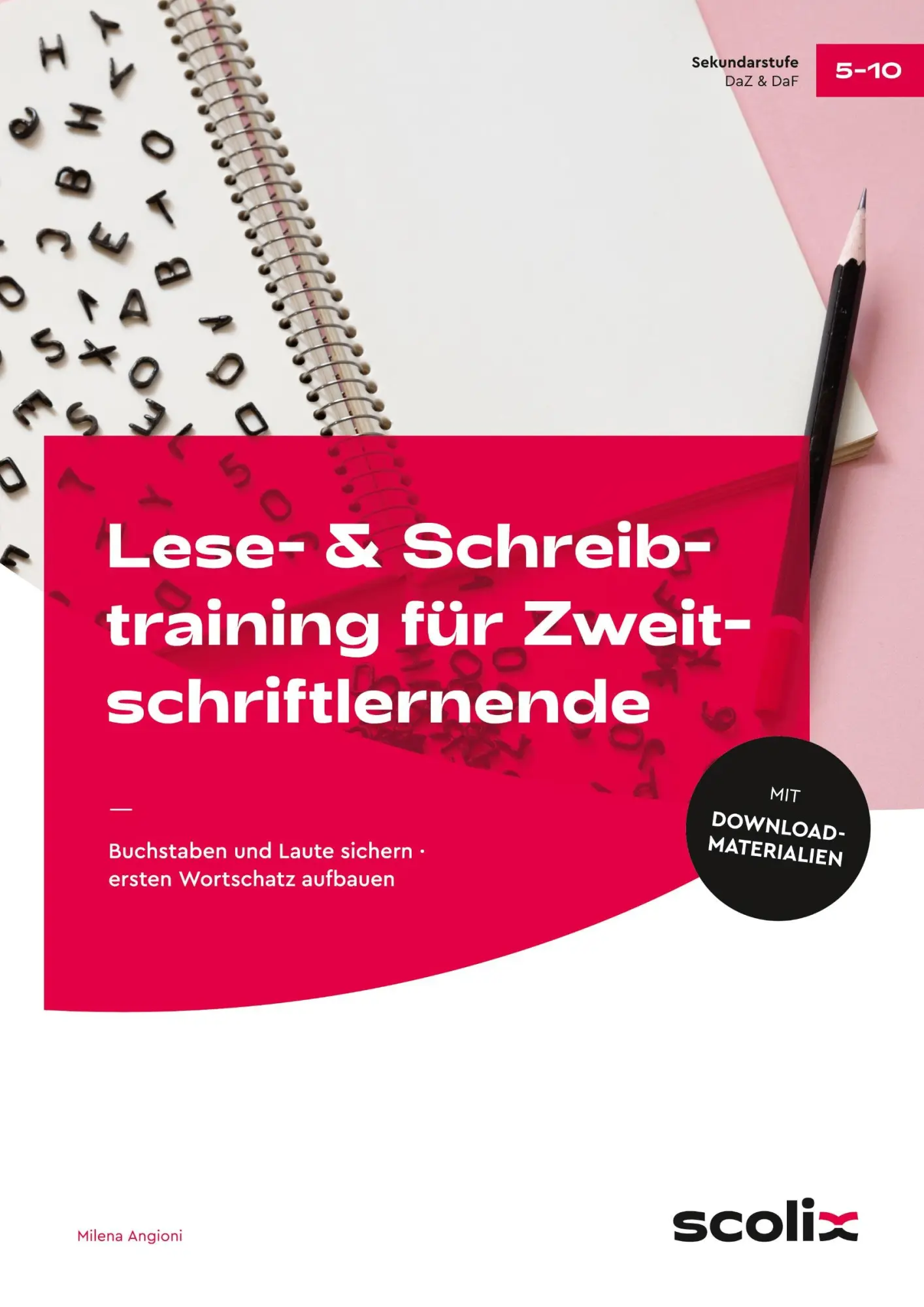Cover: 9783403107545 | Lese- &amp; Schreibtraining für Zweitschriftlernende | Milena Angioni