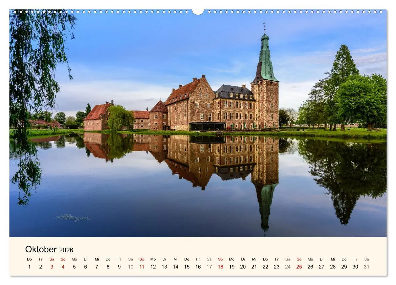 Bild: 9783457597545 | Schlösser und Burgen in NRW (Wandkalender 2026 DIN A2 quer),...