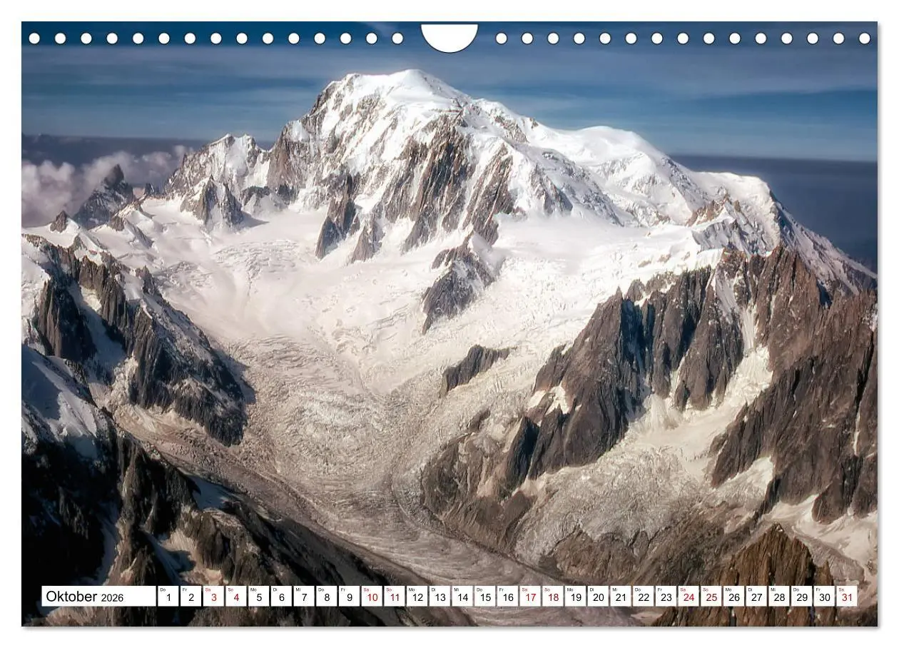 Bild: 9783457667545 | Mont-Blanc - Das Dach Europas (Wandkalender 2026 DIN A4 quer),...