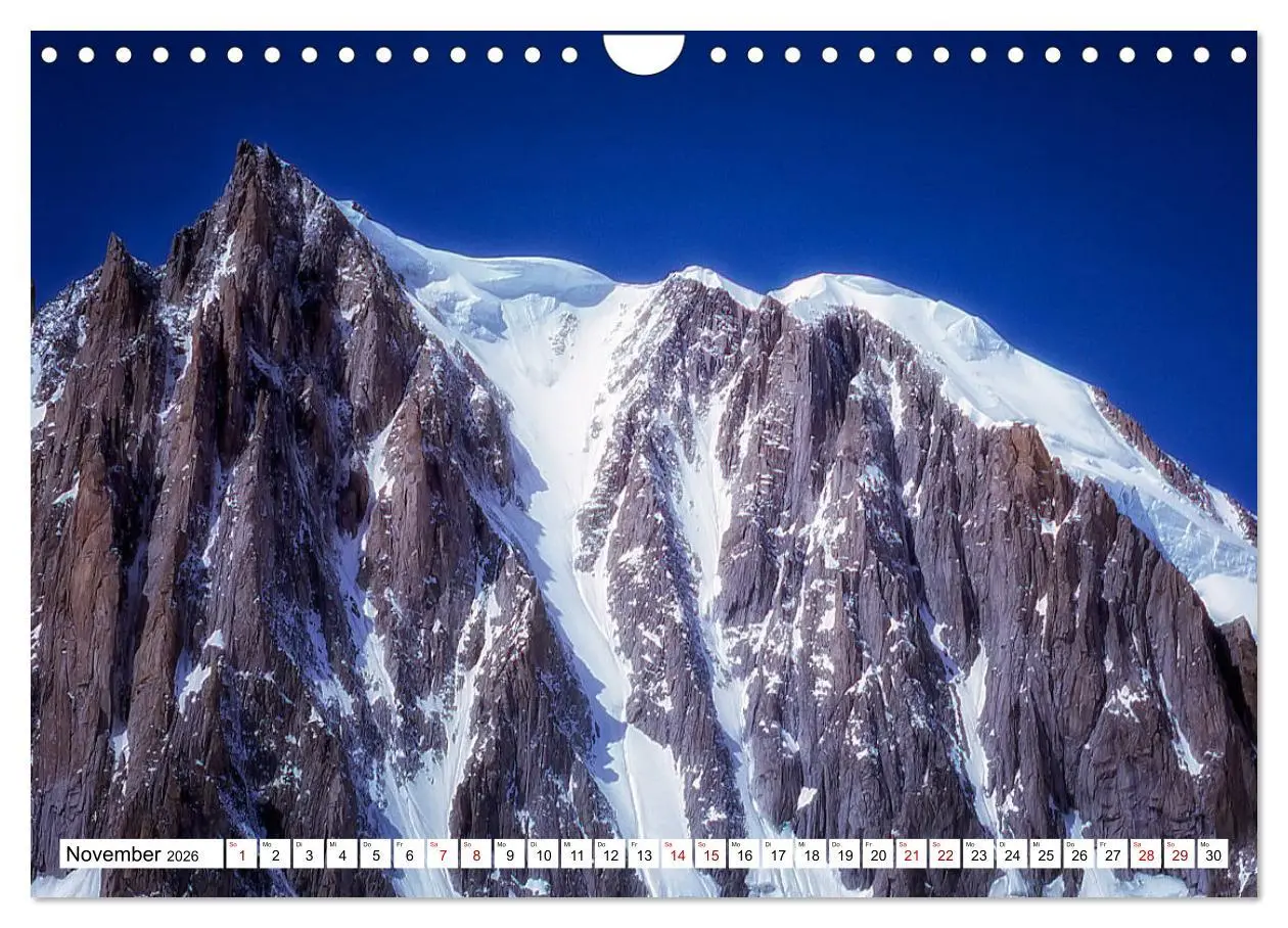 Bild: 9783457667545 | Mont-Blanc - Das Dach Europas (Wandkalender 2026 DIN A4 quer),...