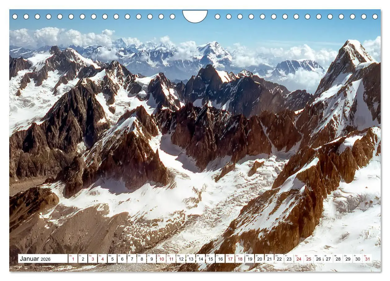 Bild: 9783457667545 | Mont-Blanc - Das Dach Europas (Wandkalender 2026 DIN A4 quer),...