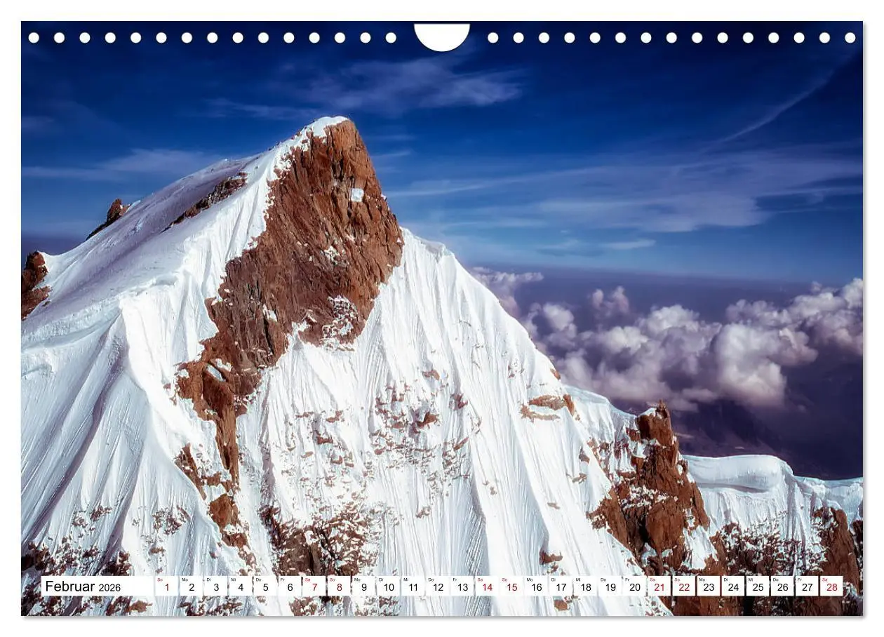 Bild: 9783457667545 | Mont-Blanc - Das Dach Europas (Wandkalender 2026 DIN A4 quer),...