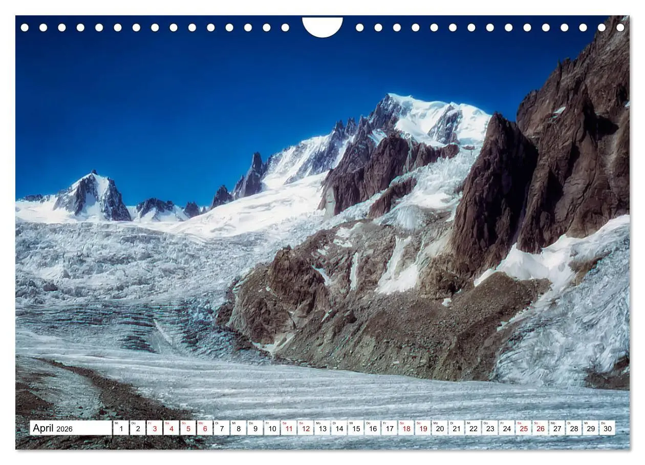 Bild: 9783457667545 | Mont-Blanc - Das Dach Europas (Wandkalender 2026 DIN A4 quer),...