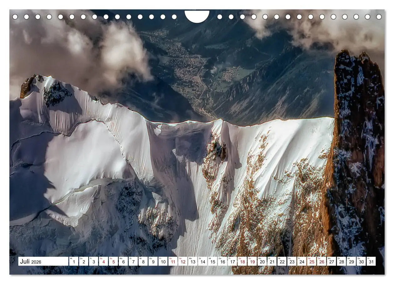 Bild: 9783457667545 | Mont-Blanc - Das Dach Europas (Wandkalender 2026 DIN A4 quer),...