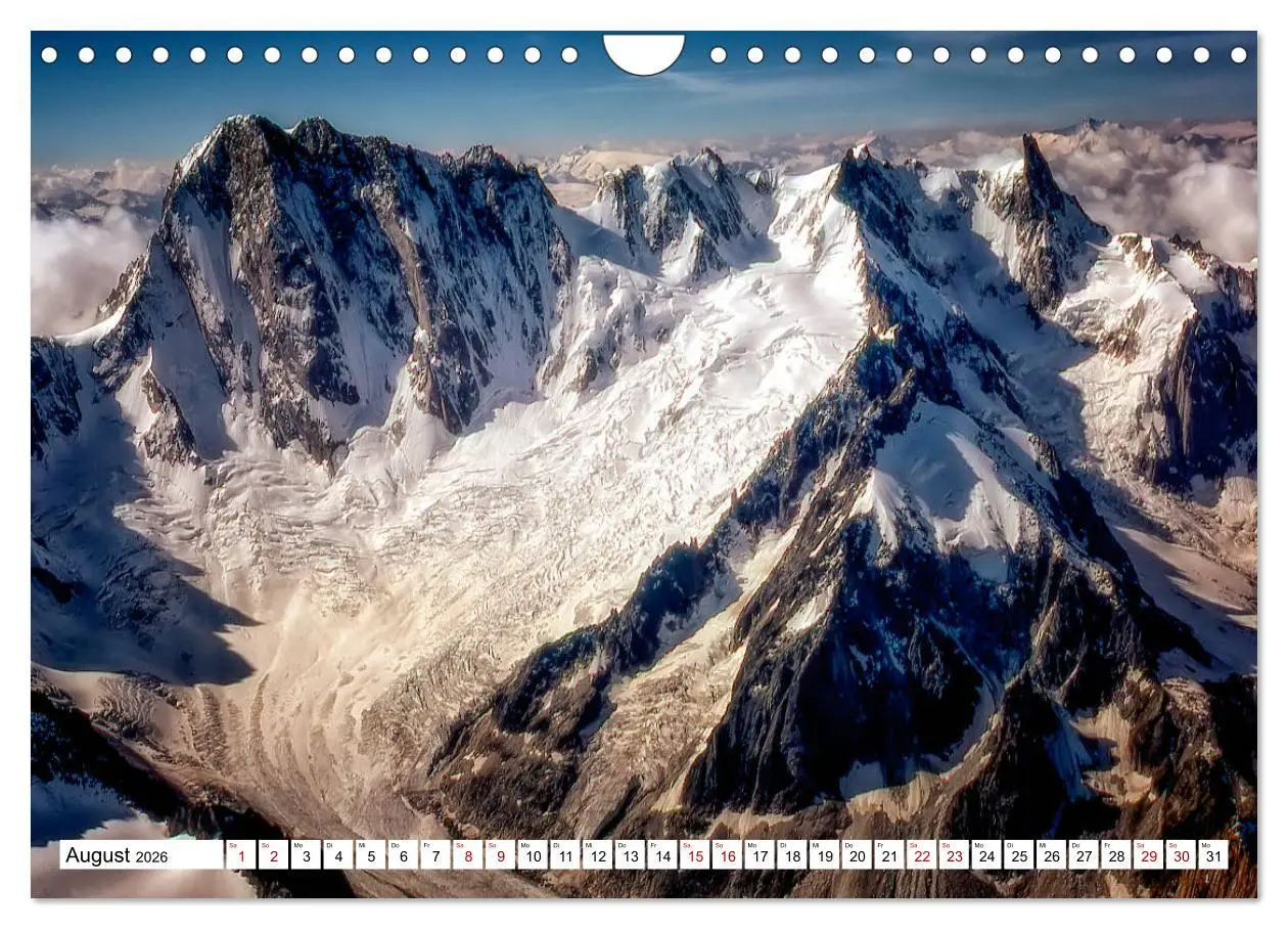 Bild: 9783457667545 | Mont-Blanc - Das Dach Europas (Wandkalender 2026 DIN A4 quer),...