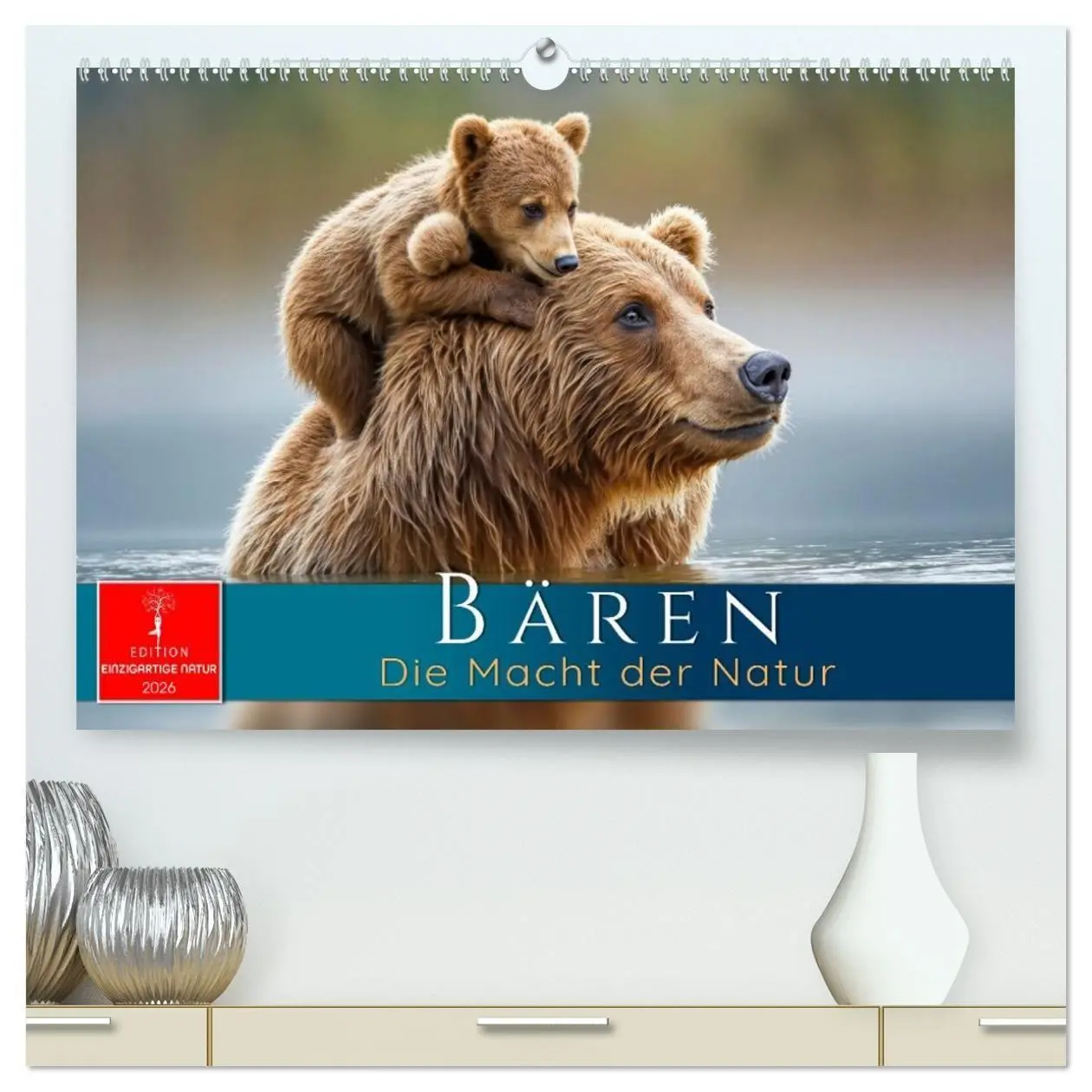 Cover: 9783516687545 | Bären - Die Macht der Natur (hochwertiger Premium Wandkalender 2026...