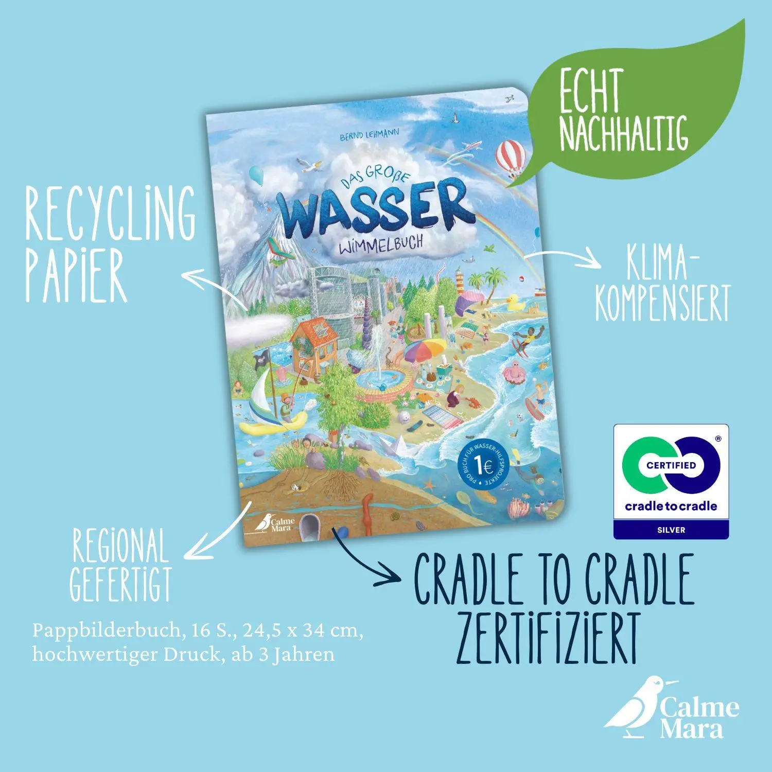 Bild: 9783948877545 | Das große Wasser-Wimmelbuch | Bernd Lehmann | Buch | 16 S. | Deutsch