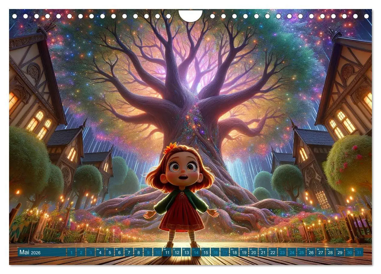 Bild: 9783457347645 | Hexenwelten: Ein Jahr voller Magie und Mysterien (Wandkalender 2026...