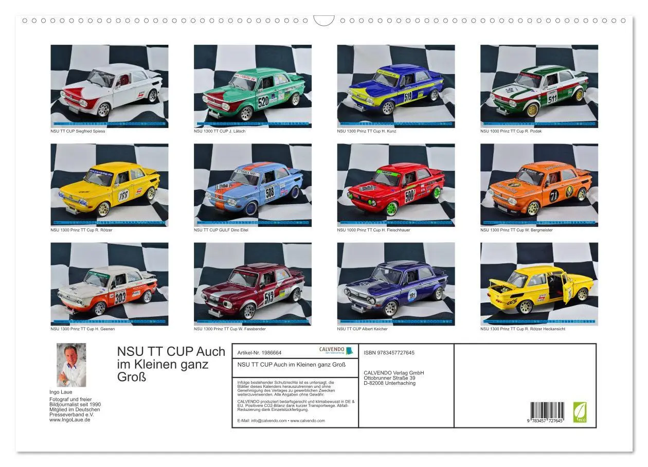 Bild: 9783457727645 | NSU TT CUP Auch im Kleinen ganz Groß (Wandkalender 2026 DIN A2...