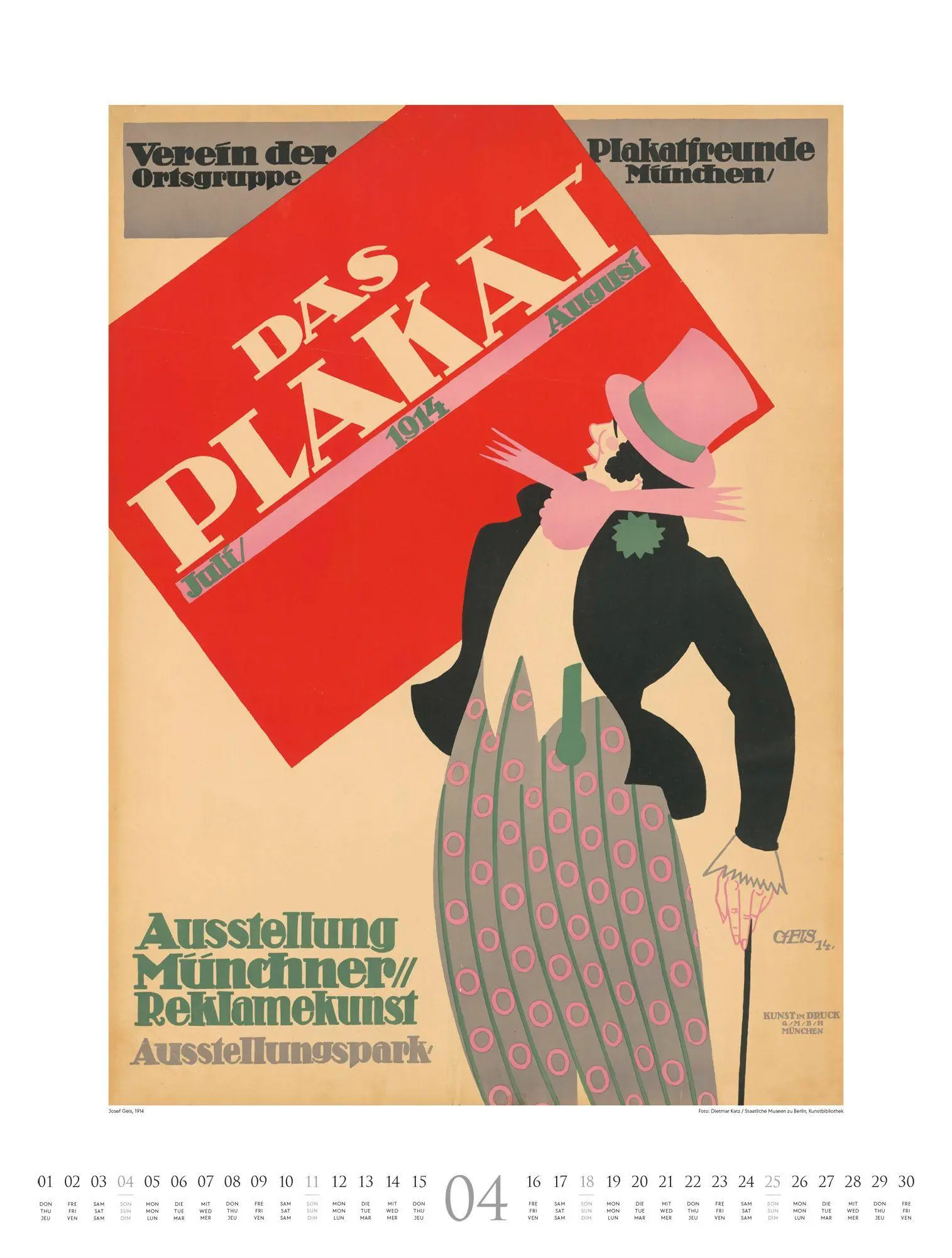 Bild: 9783838427645 | Plakate &amp; Poster Kalender 2027 | Ackermann Kunstverlag GmbH | Kalender