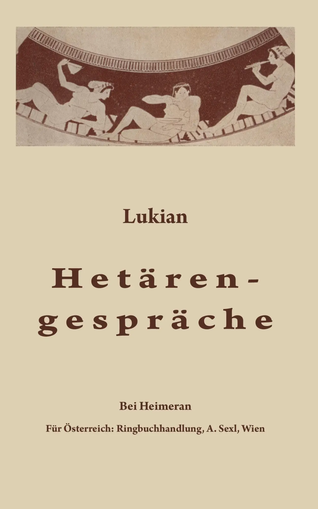 Cover: 9783110357745 | Hetärengespräche | Griechisch und deutsch | Lukian | Buch | Deutsch
