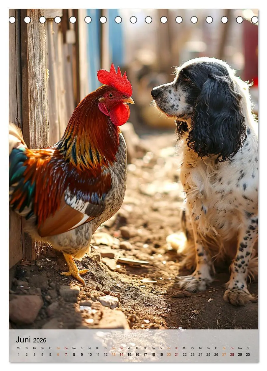 Bild: 9783516287745 | Cocker Spaniel - ein Hund für die Familie (Tischkalender 2026 DIN...