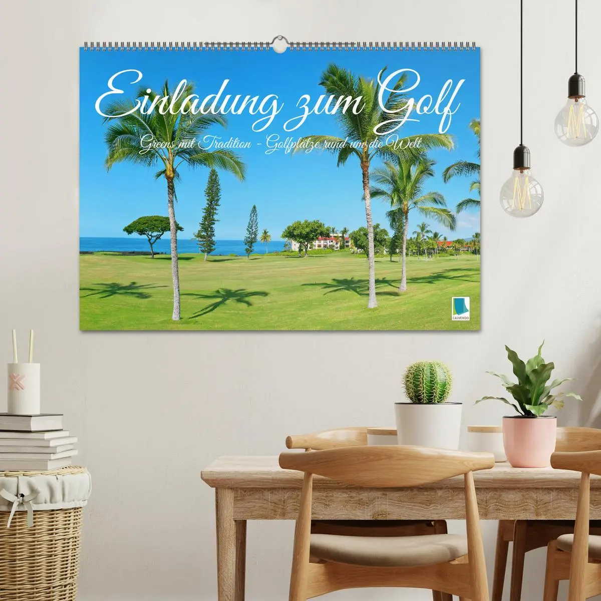 Bild: 9783516597745 | Einladung zum Golf (Wandkalender 2026 DIN A2 quer), CALVENDO...