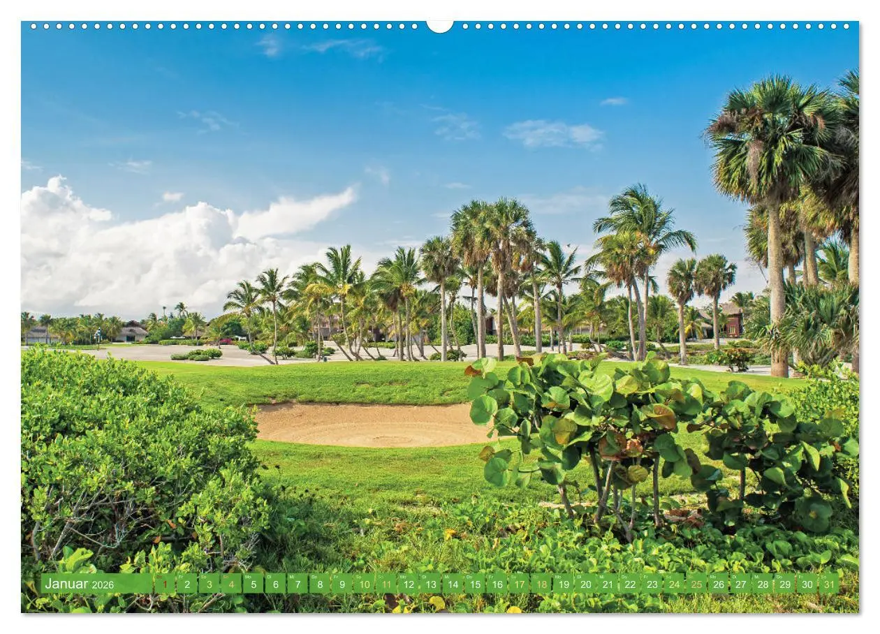 Bild: 9783516597745 | Einladung zum Golf (Wandkalender 2026 DIN A2 quer), CALVENDO...