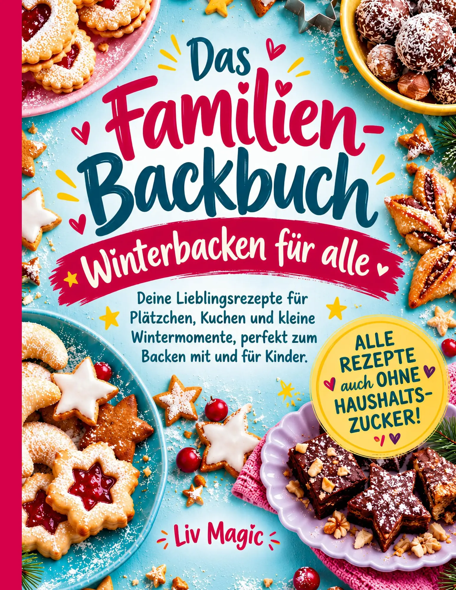 Cover: 9783696787745 | Das Familienbackbuch - Winterbacken für alle | Liv Magic | Taschenbuch