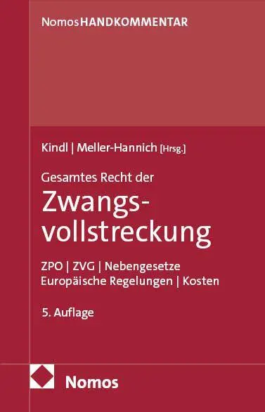 Cover: 9783756007745 | Gesamtes Recht der Zwangsvollstreckung | Johann Kindl (u. a.) | Buch