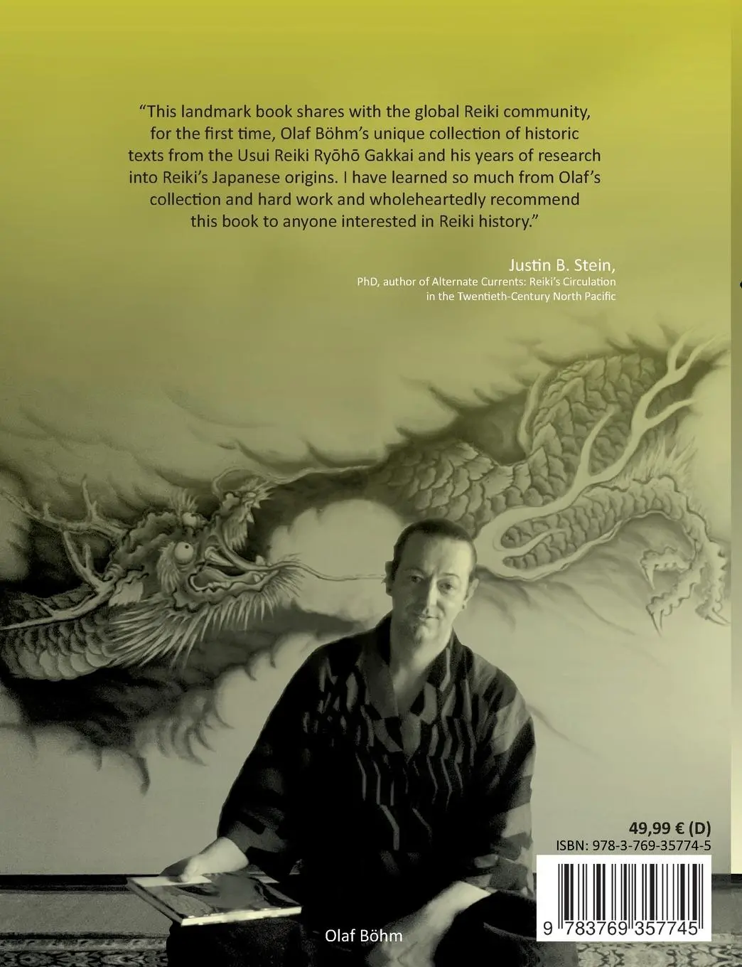Rückseite: 9783769357745 | Reiki - A Journey to Oneness with the Universe | Olaf Böhm | Buch