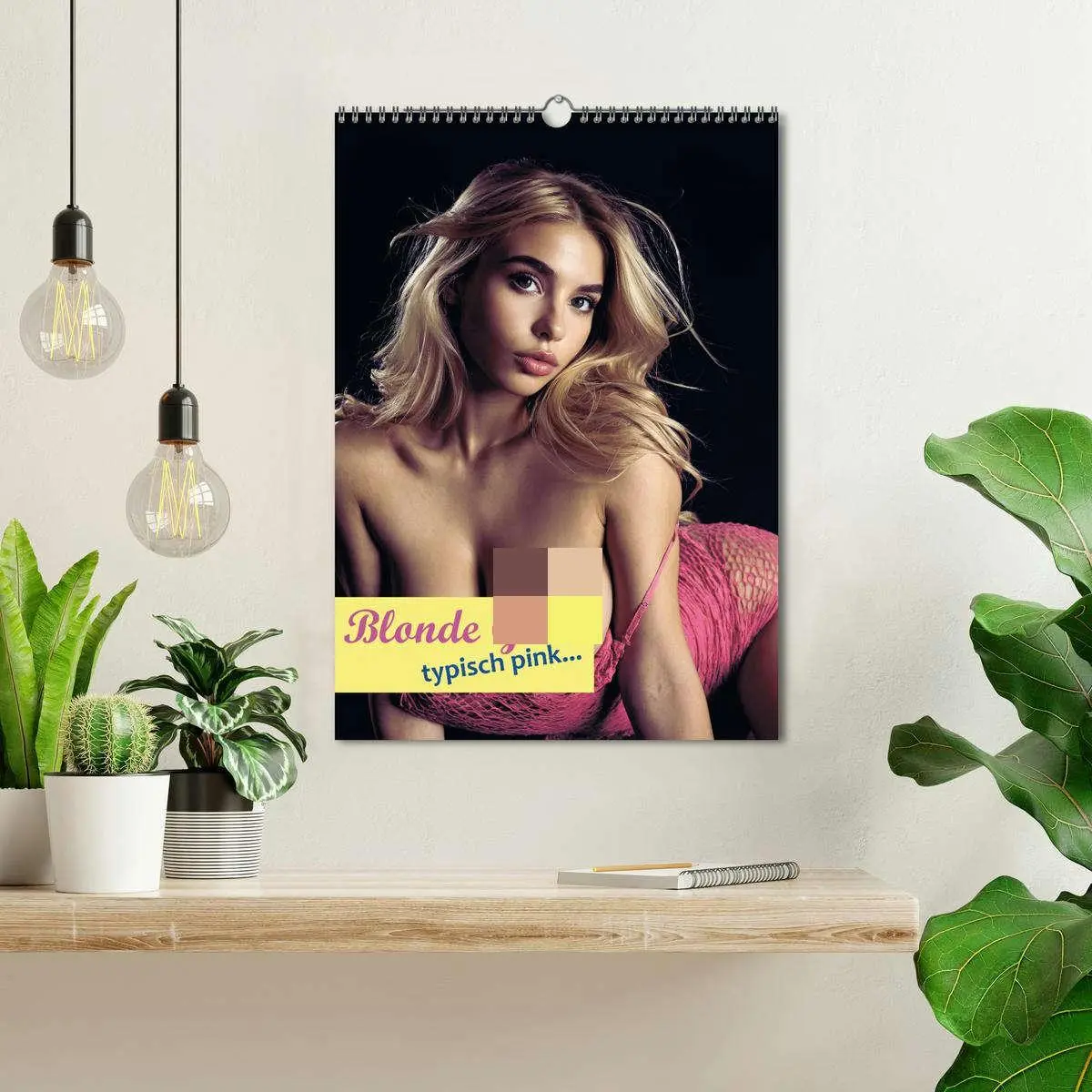 Bild: 9783457257845 | Blonde Girls typisch pink (Wandkalender 2026 DIN A3 hoch), CALVENDO...