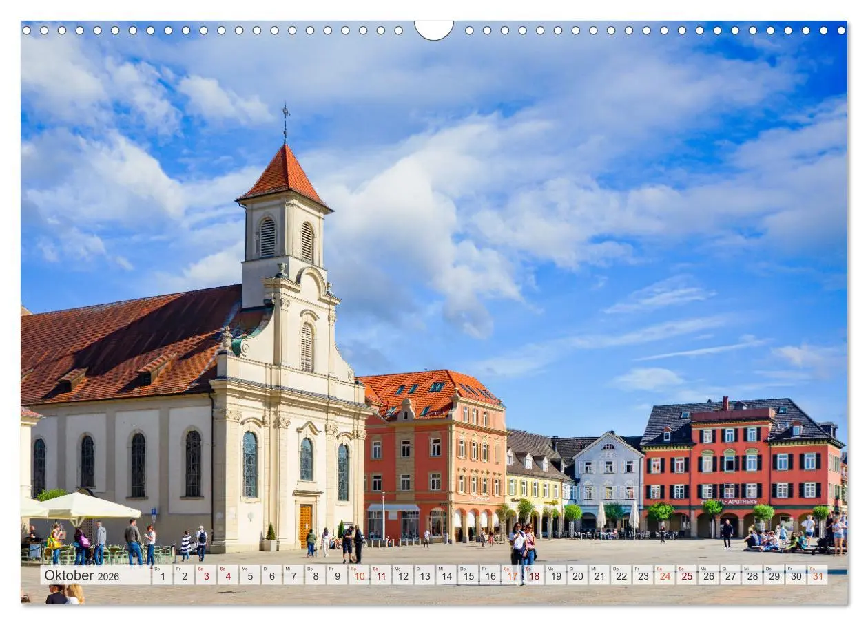Bild: 9783457637845 | Ludwigsburg Impressionen (Wandkalender 2026 DIN A3 quer), CALVENDO...