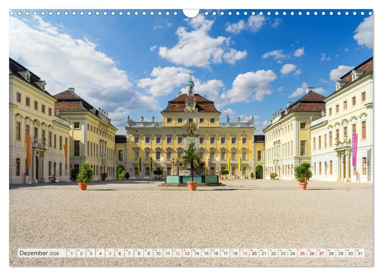 Bild: 9783457637845 | Ludwigsburg Impressionen (Wandkalender 2026 DIN A3 quer), CALVENDO...
