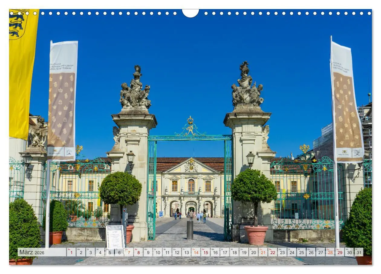 Bild: 9783457637845 | Ludwigsburg Impressionen (Wandkalender 2026 DIN A3 quer), CALVENDO...