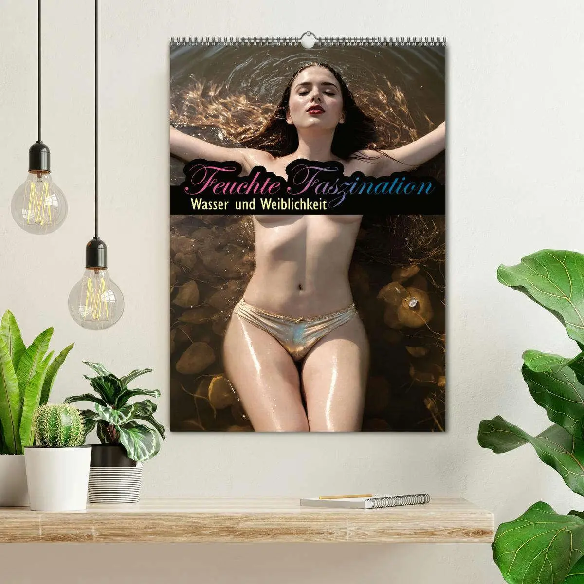 Bild: 9783516277845 | Feuchte Faszination - Wasser und Weiblichkeit (Wandkalender 2026...
