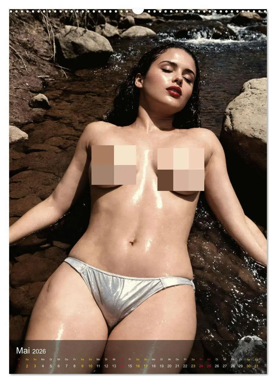 Bild: 9783516277845 | Feuchte Faszination - Wasser und Weiblichkeit (Wandkalender 2026...