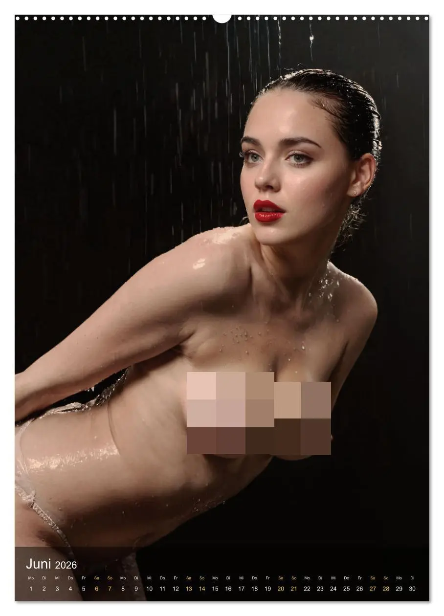 Bild: 9783516277845 | Feuchte Faszination - Wasser und Weiblichkeit (Wandkalender 2026...