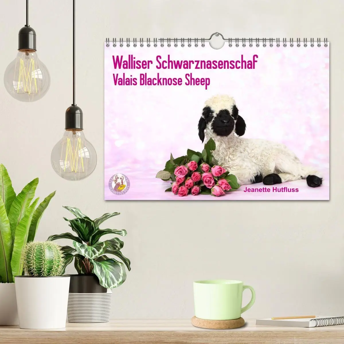 Bild: 9783569747845 | Walliser Schwarznasenschaf Valais Blacknose Sheep (Wandkalender...