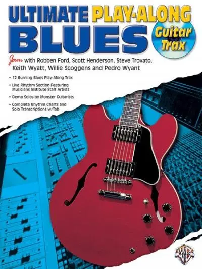 Cover: 29156267945 | Ultimate Play-Along Guitar Trax Blues | Book &amp; CD | Ford (u. a.)