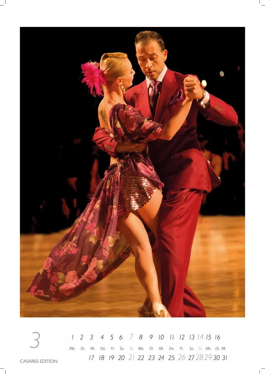 Bild: 9781835247945 | Tango color Kalender 2027 - Wandkalender Fotokalender Tanzkalender...