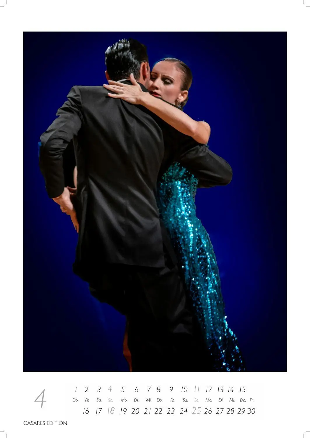 Bild: 9781835247945 | Tango color Kalender 2027 - Wandkalender Fotokalender Tanzkalender...