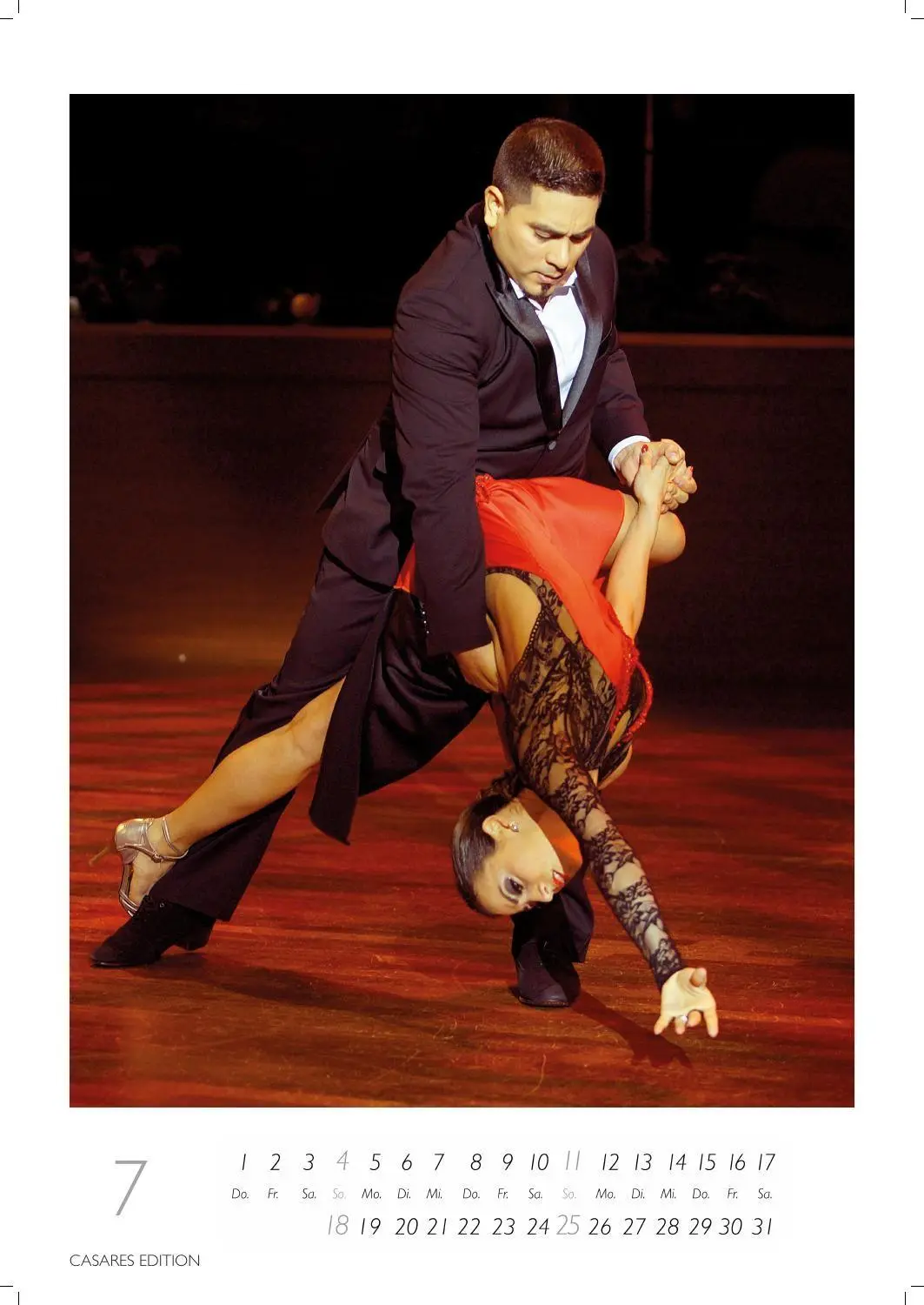Bild: 9781835247945 | Tango color Kalender 2027 - Wandkalender Fotokalender Tanzkalender...