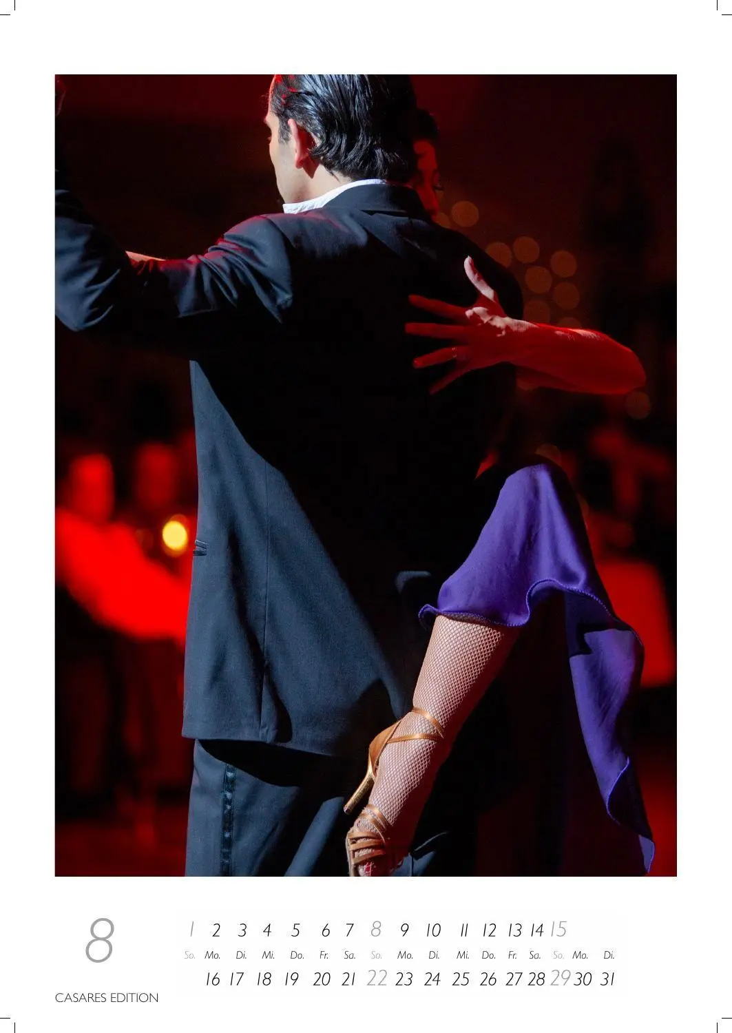 Bild: 9781835247945 | Tango color Kalender 2027 - Wandkalender Fotokalender Tanzkalender...
