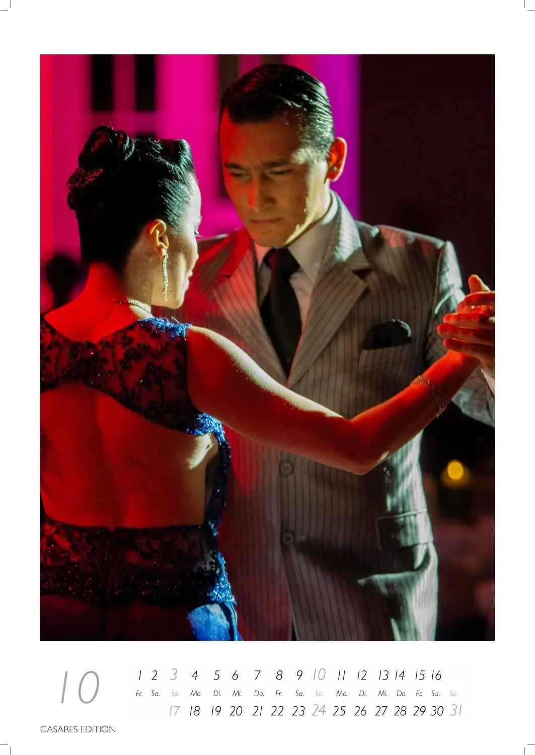Bild: 9781835247945 | Tango color Kalender 2027 - Wandkalender Fotokalender Tanzkalender...