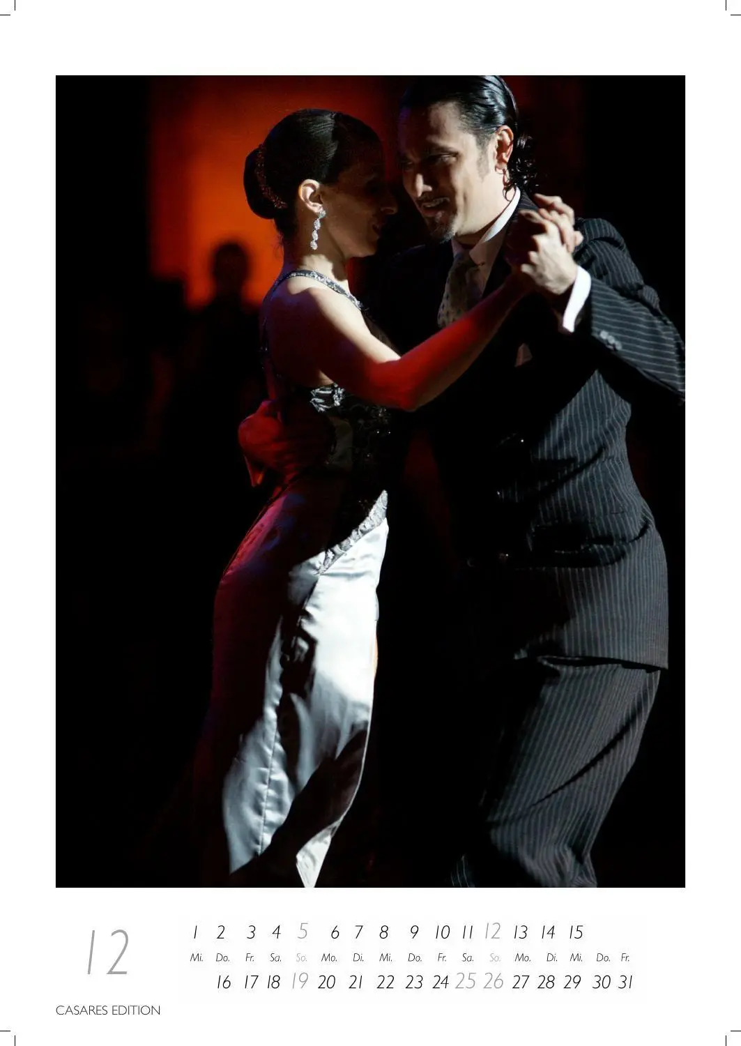Bild: 9781835247945 | Tango color Kalender 2027 - Wandkalender Fotokalender Tanzkalender...