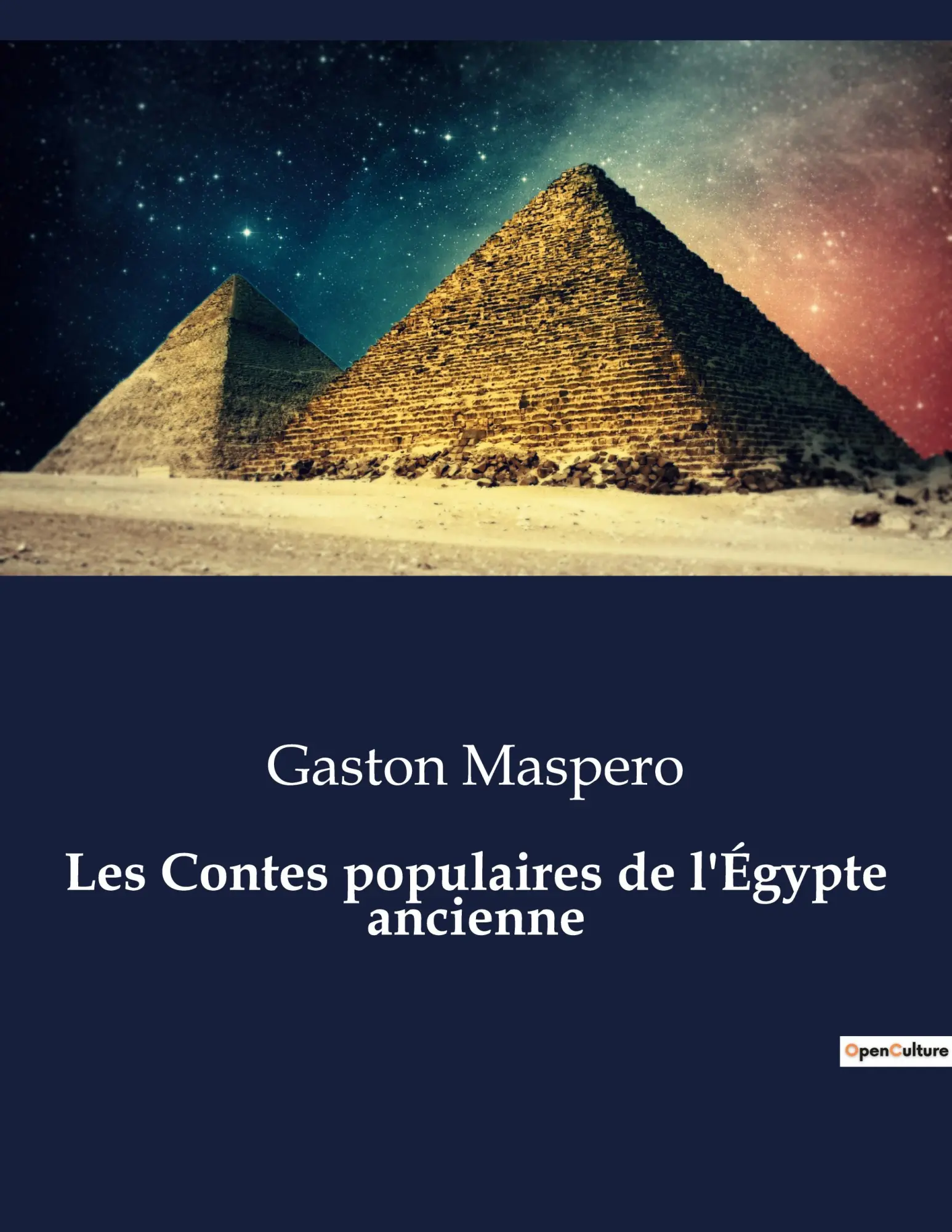 Cover: 9791041917945 | Les Contes populaires de l'Égypte ancienne | Gaston Maspero | Buch
