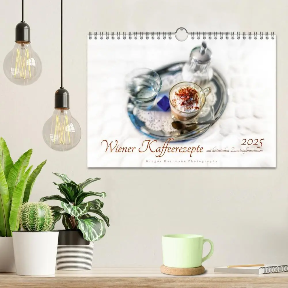 Bild: 9783435358045 | Wiener Kaffeerezepte (Wandkalender 2025 DIN A4 quer), CALVENDO...