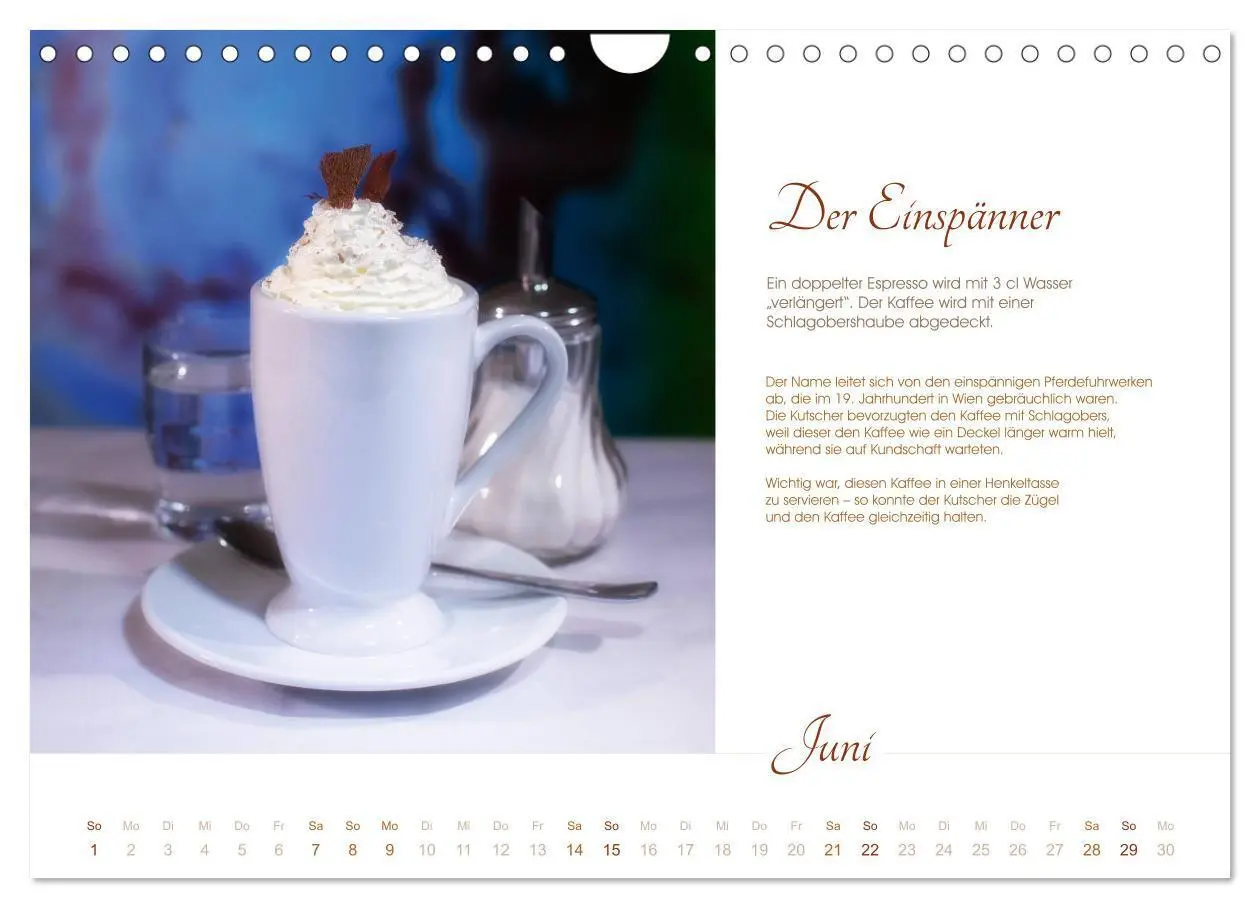 Bild: 9783435358045 | Wiener Kaffeerezepte (Wandkalender 2025 DIN A4 quer), CALVENDO...