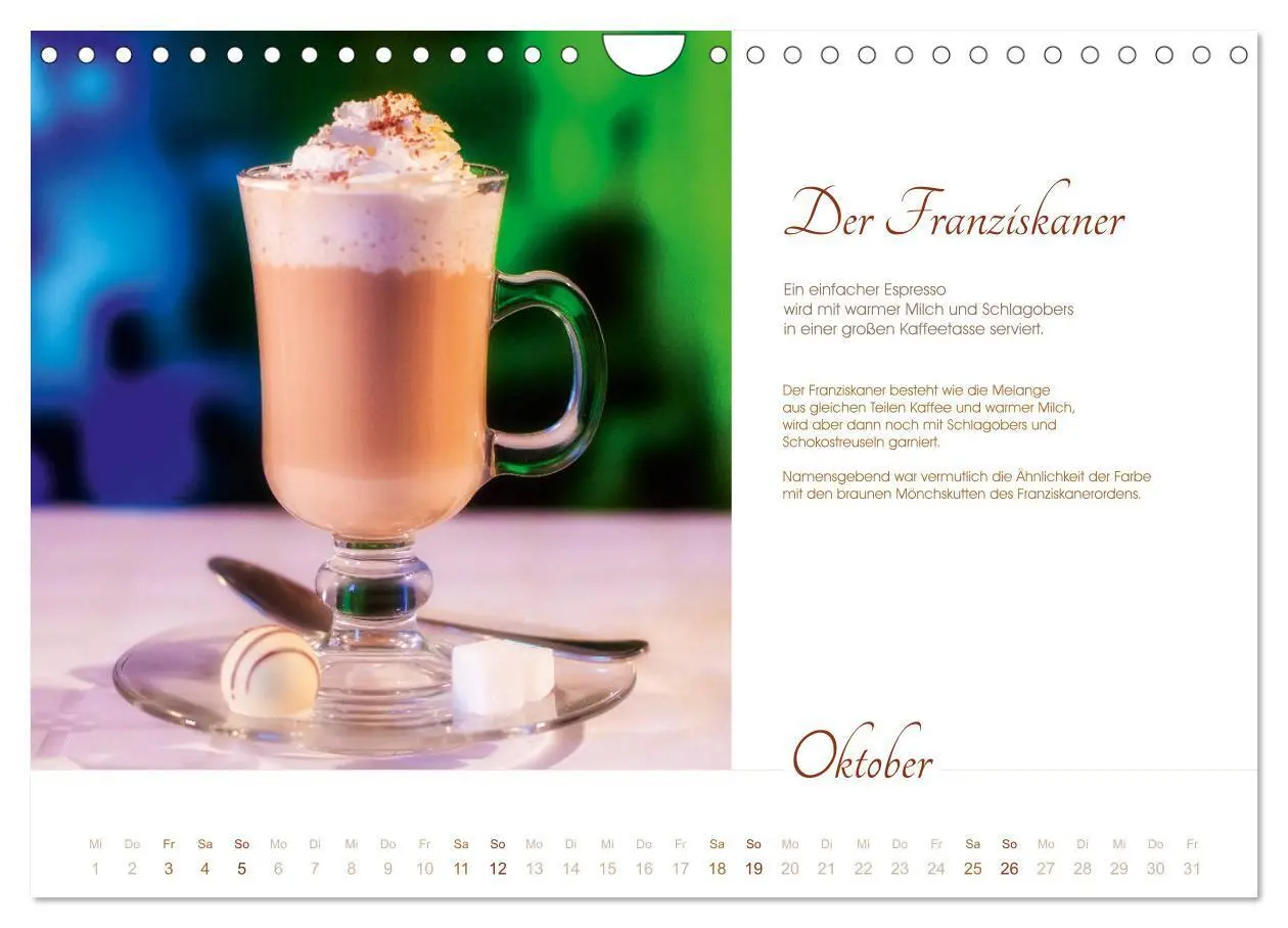Bild: 9783435358045 | Wiener Kaffeerezepte (Wandkalender 2025 DIN A4 quer), CALVENDO...