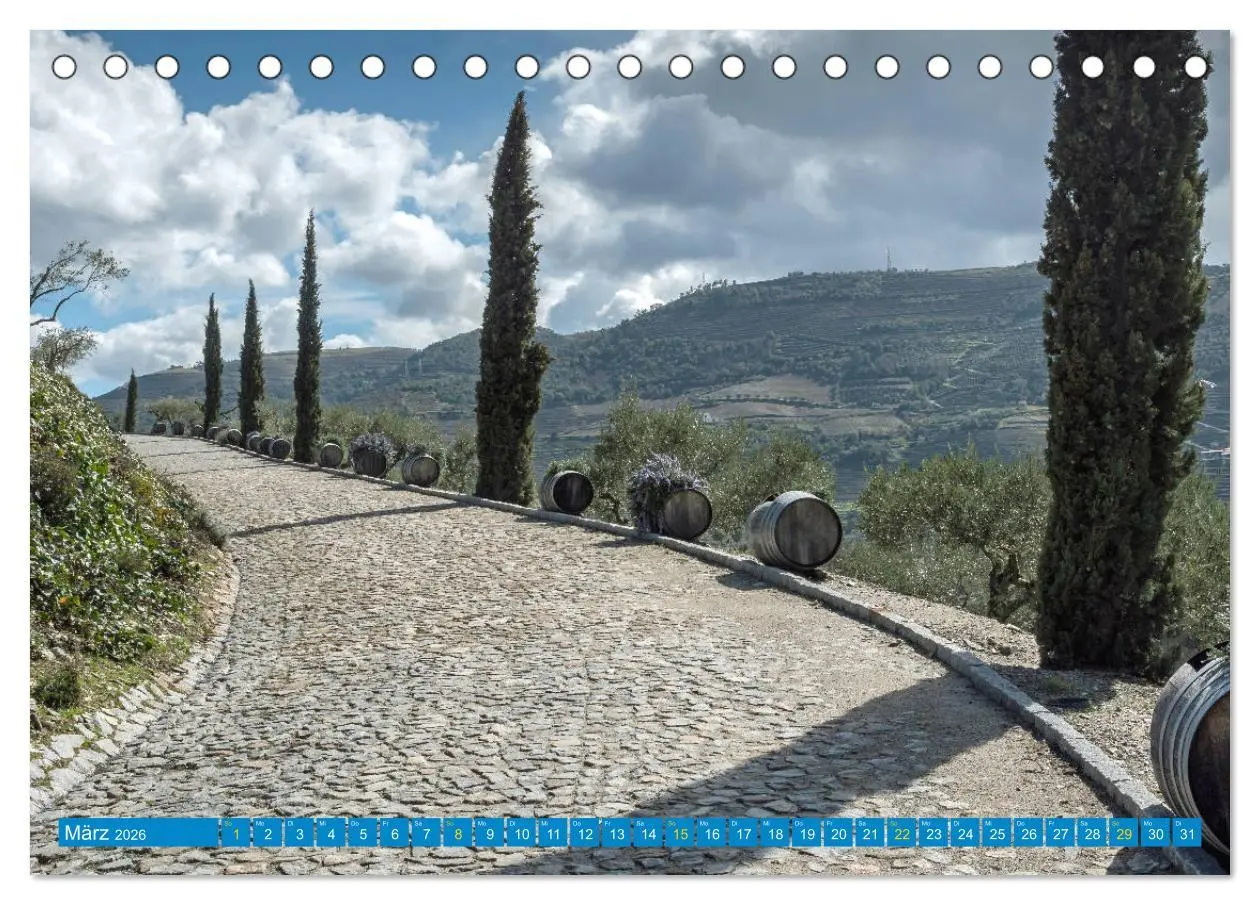 Bild: 9783457828045 | Porto &amp; das Douro-Tal (Tischkalender 2026 DIN A5 quer), CALVENDO...