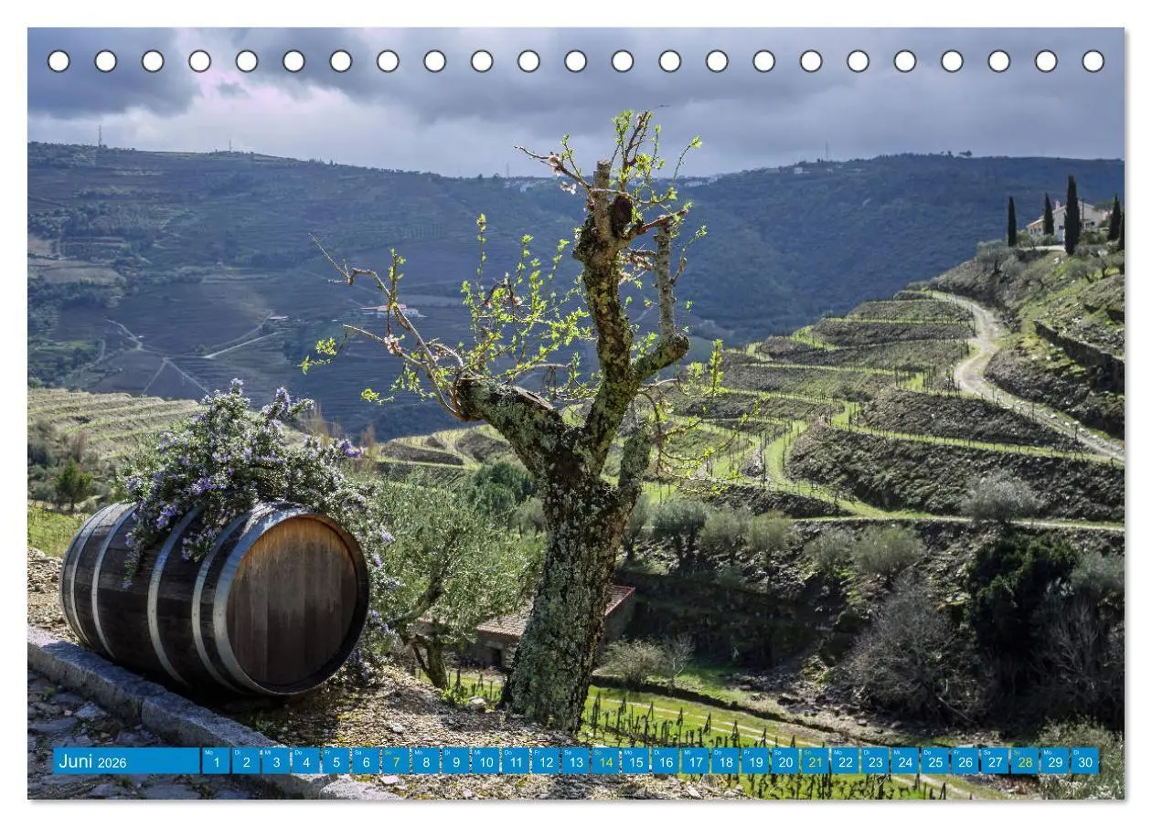Bild: 9783457828045 | Porto &amp; das Douro-Tal (Tischkalender 2026 DIN A5 quer), CALVENDO...