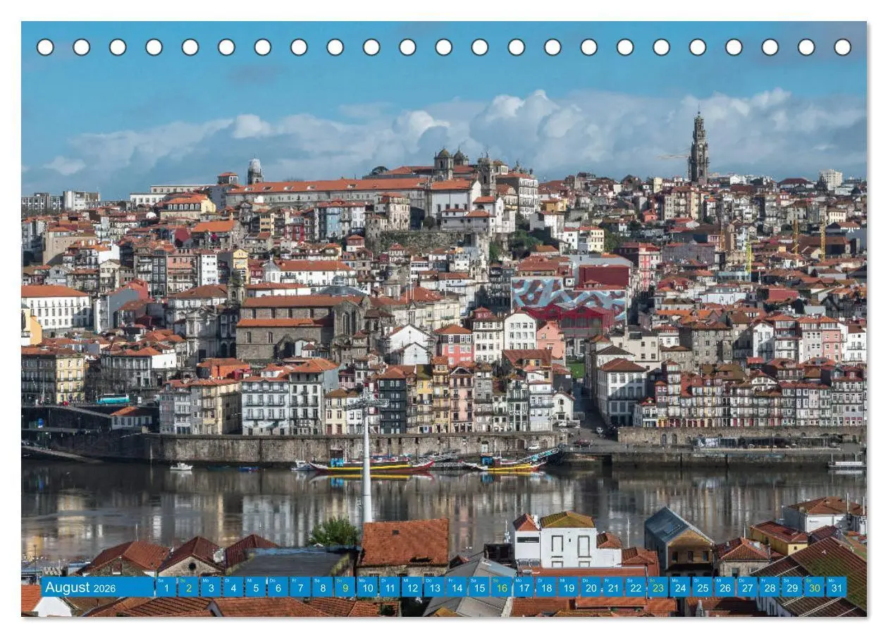 Bild: 9783457828045 | Porto &amp; das Douro-Tal (Tischkalender 2026 DIN A5 quer), CALVENDO...