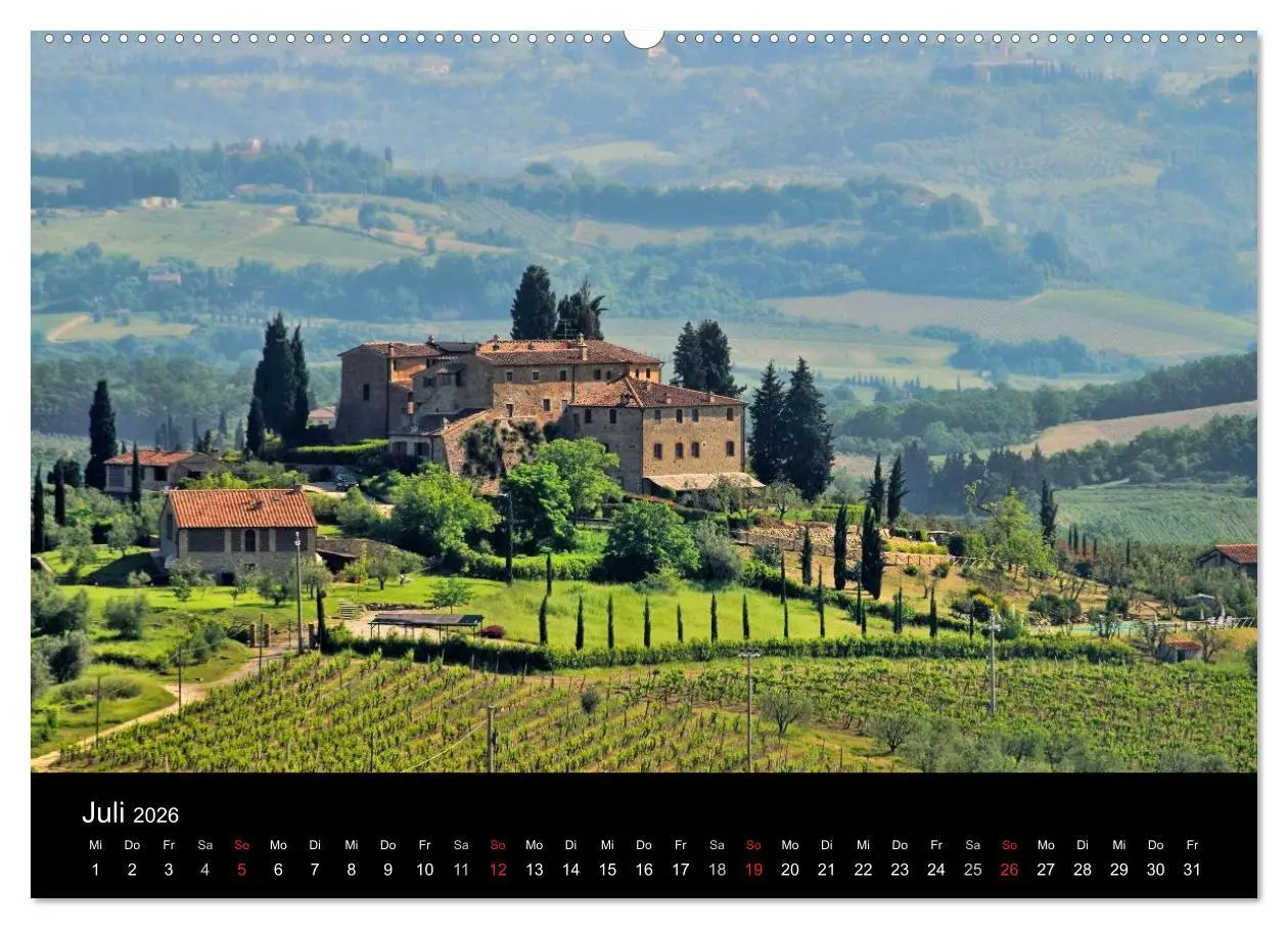 Bild: 9783516158045 | Toskana - Traumlandschaft in Italien (hochwertiger Premium...