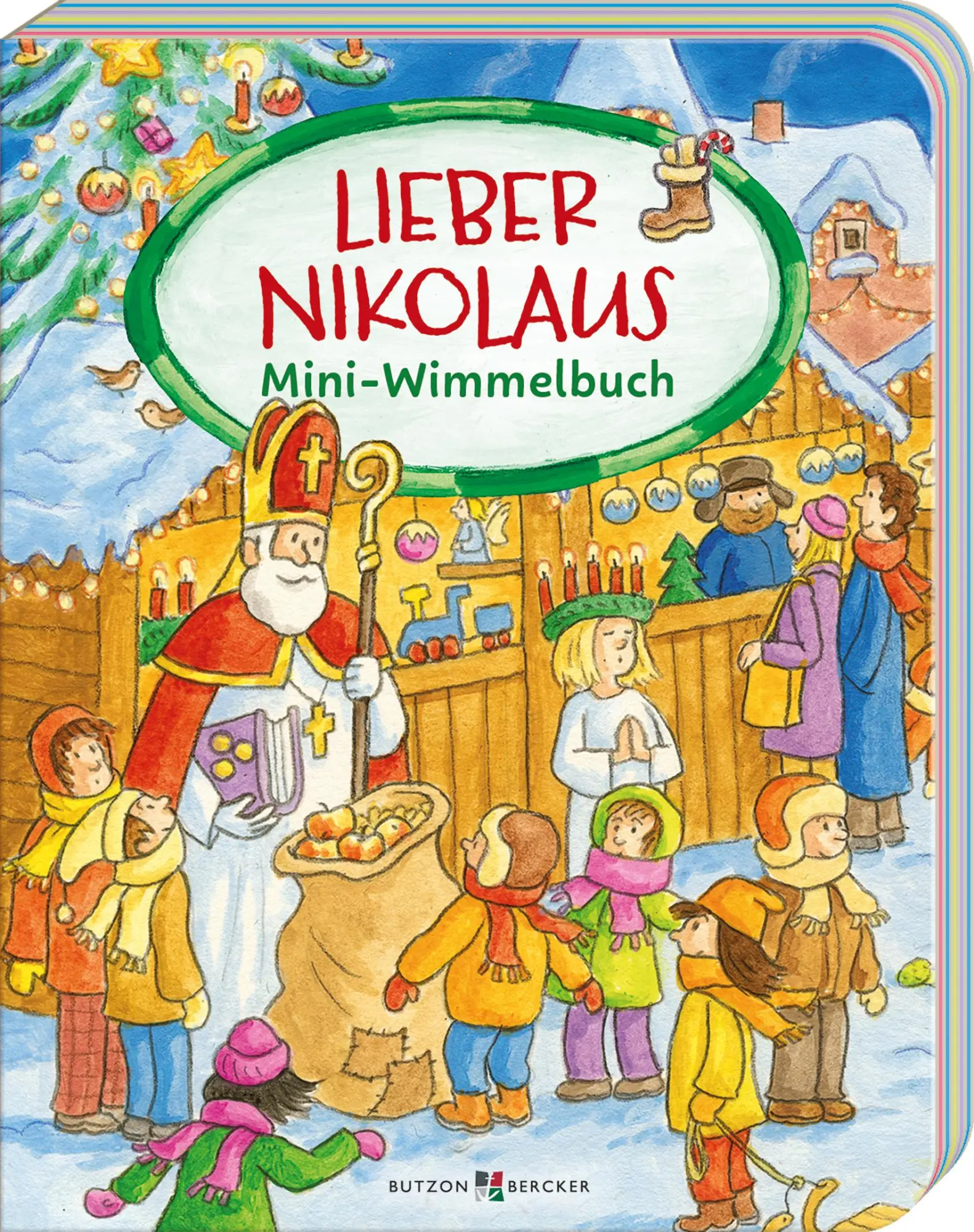 Cover: 9783766638045 | Lieber Nikolaus | Mini-Wimmelbuch | Barbara Cratzius | Buch | 14 S.